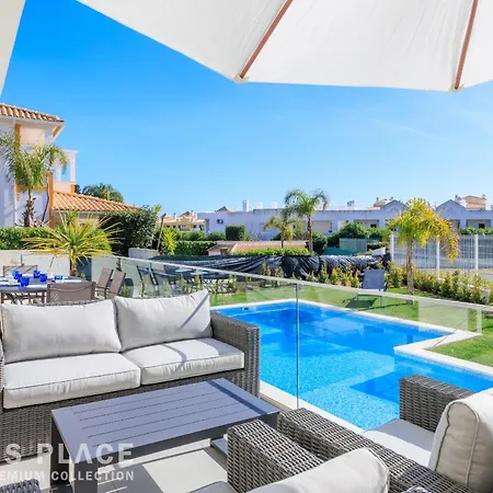 Vila Modern 5br Villa-private Pool-walk To & Oura-10 Guests By Misha's Place Albufeira