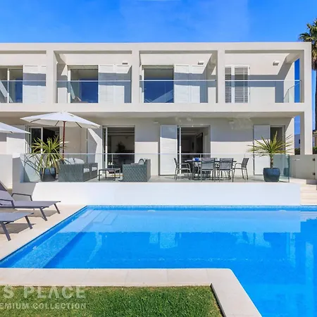 Modern 5br Villa-private Pool-walk To & Oura-10 Guests By Misha's Place 别墅 *