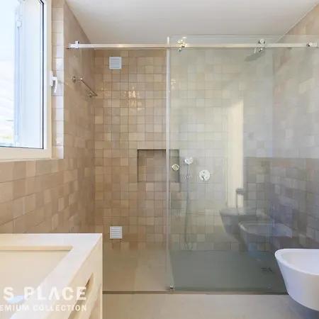 别墅 Modern 5br Villa-private Pool-walk To & Oura-10 Guests By Misha's Place 阿尔布费拉